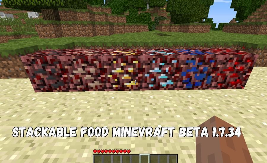 Stackable Food in Minecraft Beta 1.7.3: A Comprehensive Guide