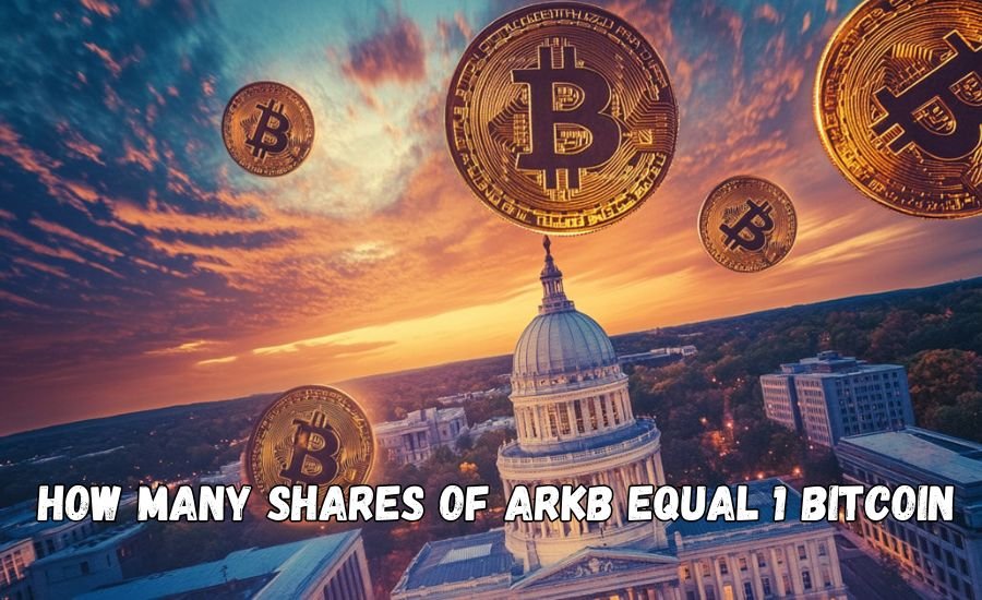 how many shares of arkb equal 1 bitcoin